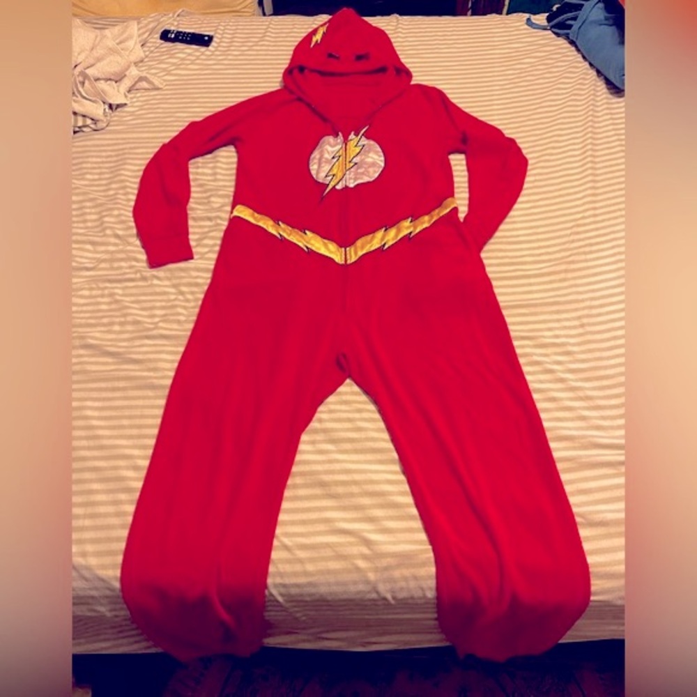 Flash onesie costume pajamas